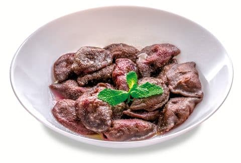 Вареники шоколадні з вишнею (ручної ліпки) 250 гр