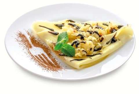 Млинець з яблуком 150 гр