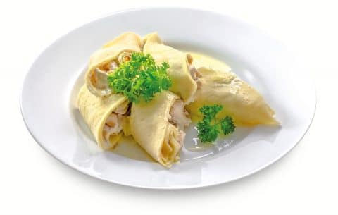 Млинець з куркою та грибами 210 гр